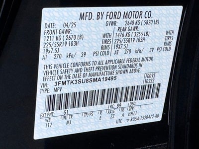 2025 Ford Mustang Mach-E Premium