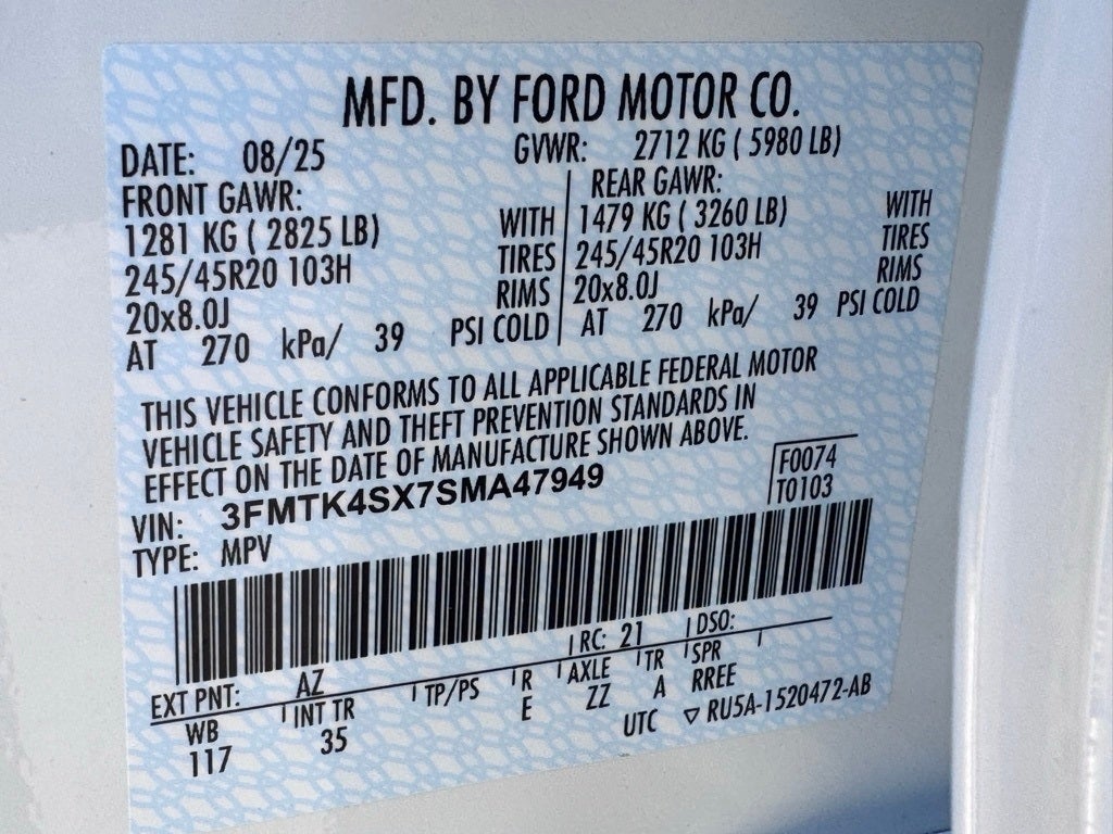 2025 Ford Mustang Mach-E GT