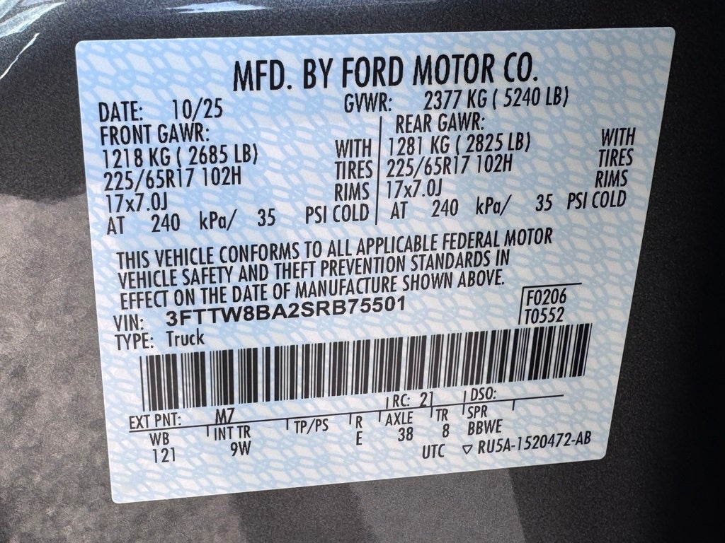 2025 Ford Maverick XL