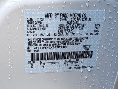 2025 Ford Maverick XLT