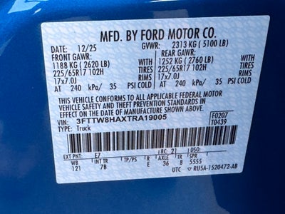 2026 Ford Maverick XLT