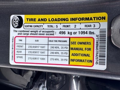 2026 Ford Maverick Tremor