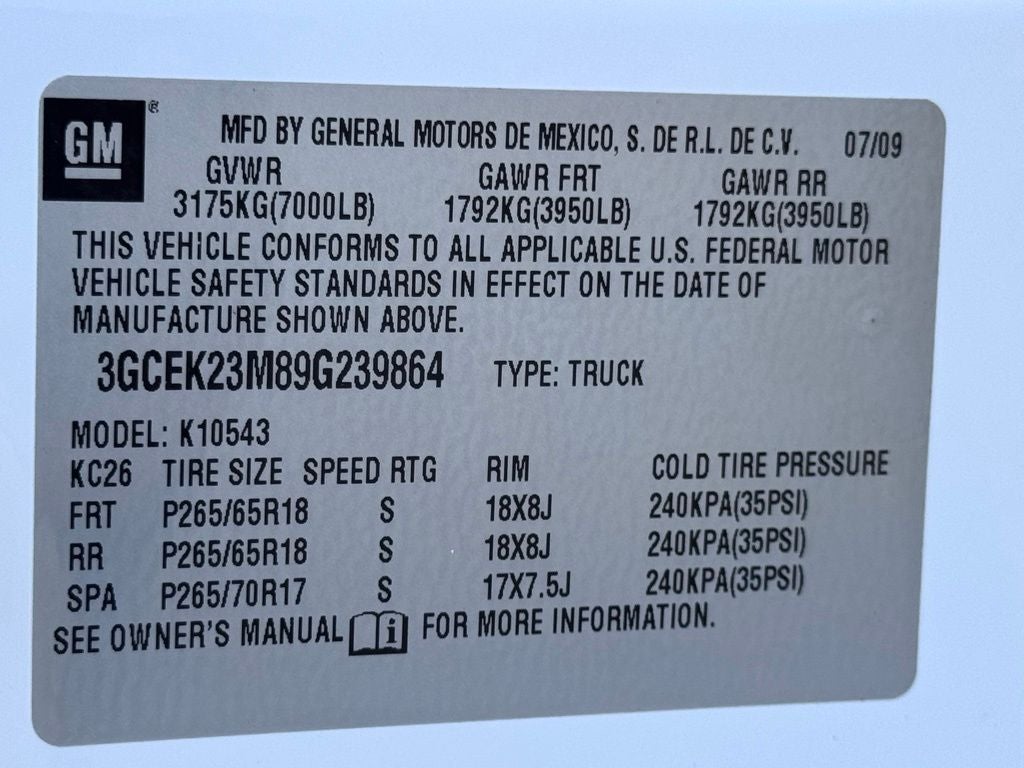 2009 Chevrolet Silverado 1500 LT
