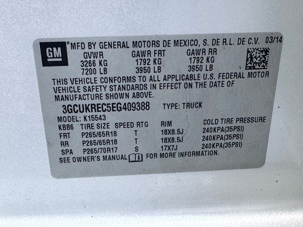 2014 Chevrolet Silverado 1500 LT LT1