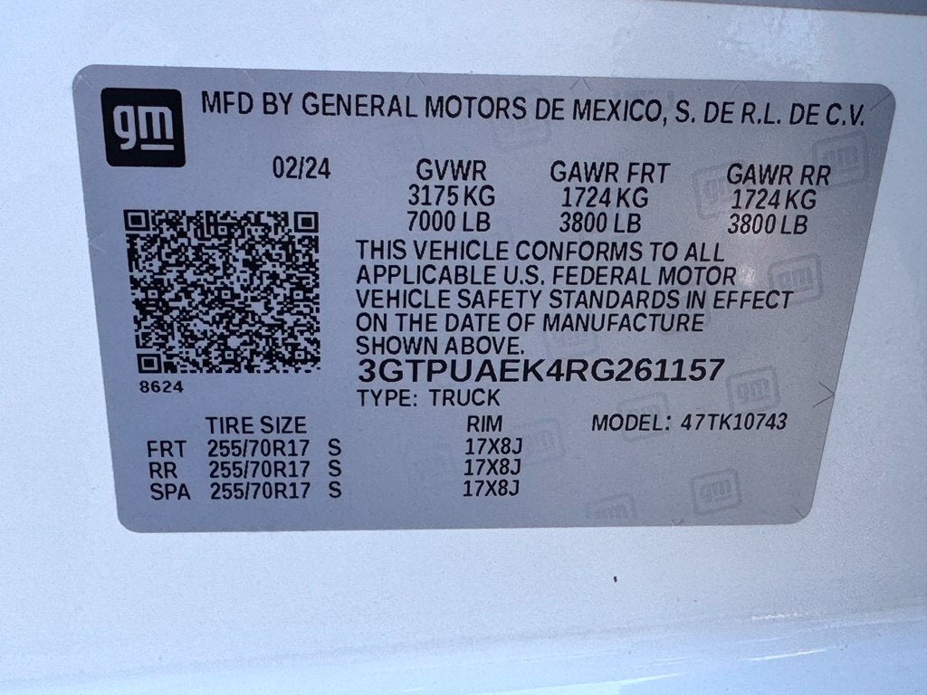 2024 GMC Sierra 1500 Pro