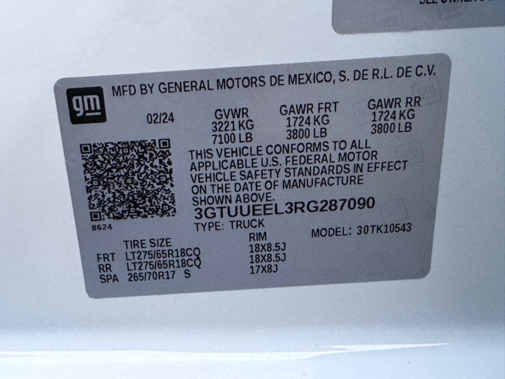 2024 GMC Sierra 1500 AT4