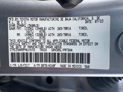 2023 Toyota Tacoma TRD Off-Road V6