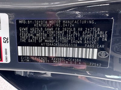 2025 Toyota Camry SE