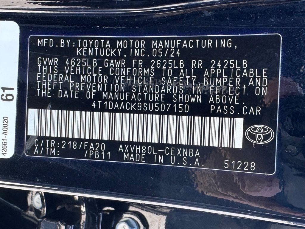2025 Toyota Camry LE