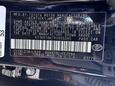 2024 Toyota Camry XSE