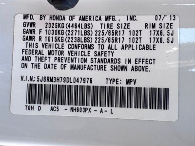 2013 Honda CR-V EX-L