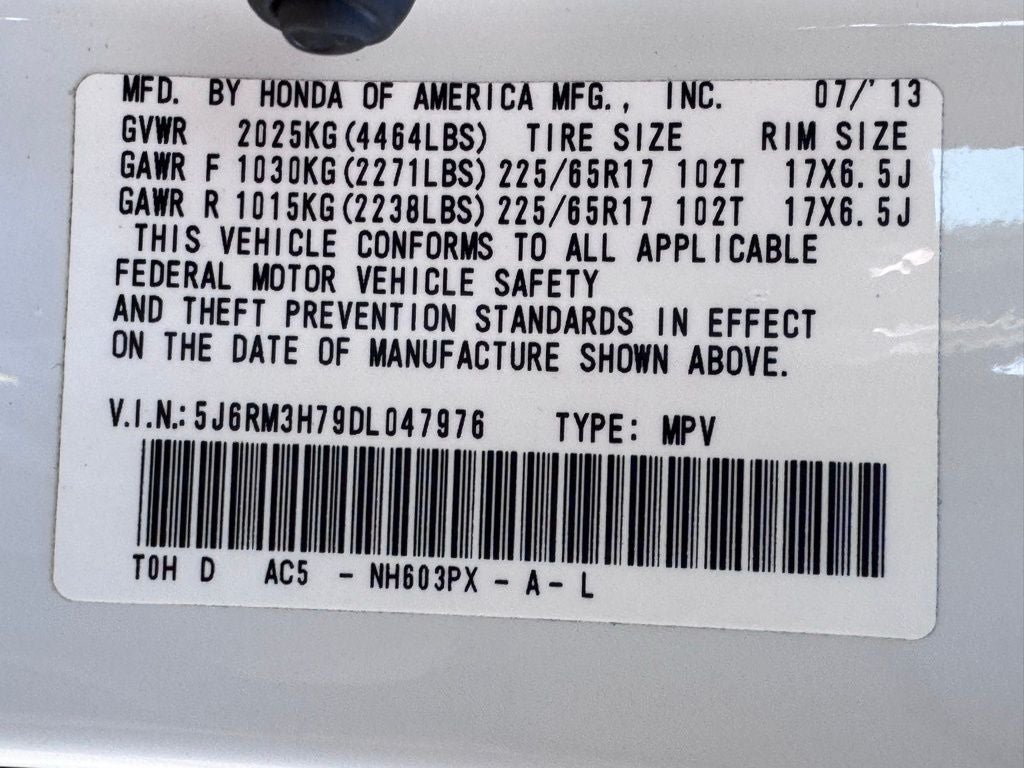 2013 Honda CR-V EX-L