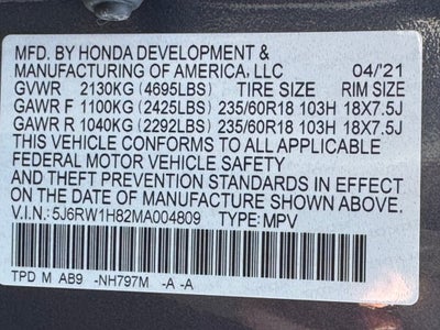 2021 Honda CR-V EX-L