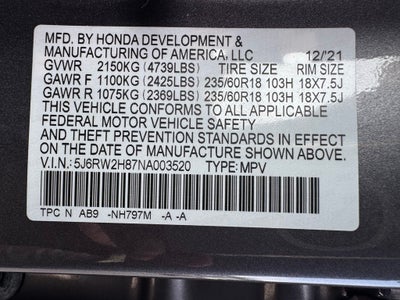 2022 Honda CR-V EX-L