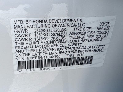 2026 Acura MDX Advance Package SH-AWD