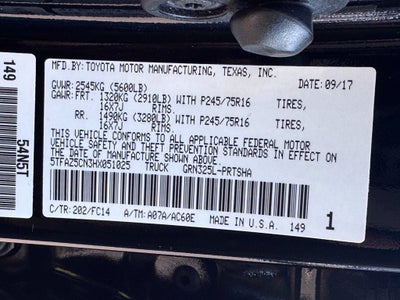 2017 Toyota Tacoma SR5 V6