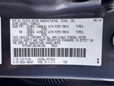 2014 Toyota Tundra SR5 CrewMax