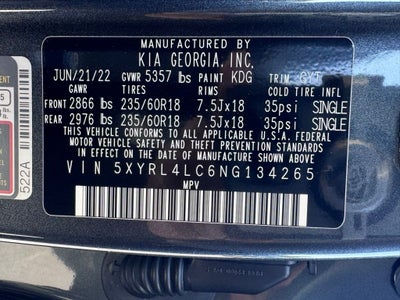2022 Kia Sorento S