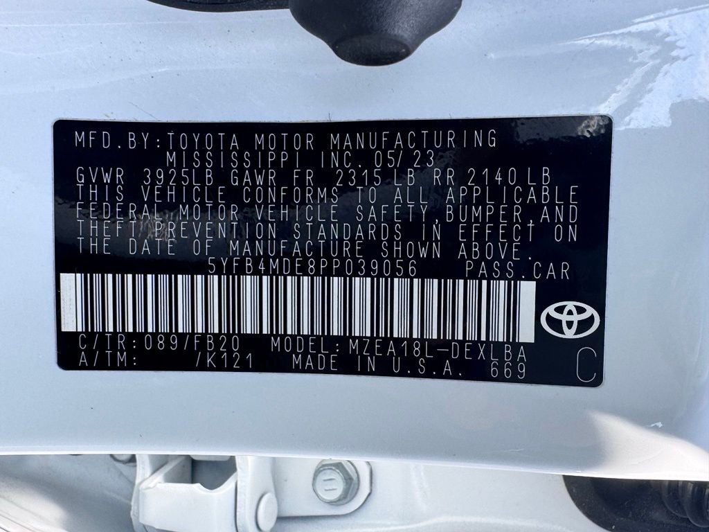 2023 Toyota Corolla LE