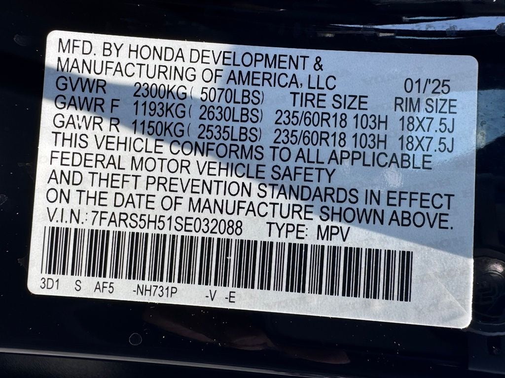 2025 Honda CR-V Hybrid Sport