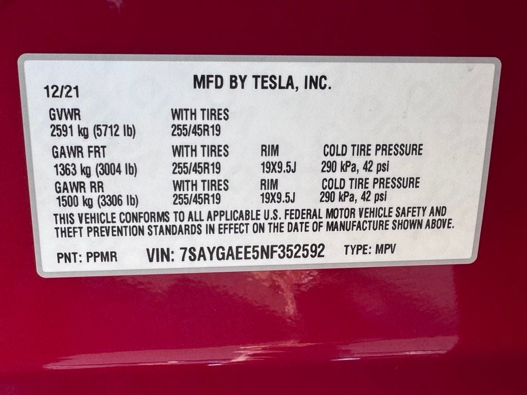 2022 Tesla Model Y Long Range