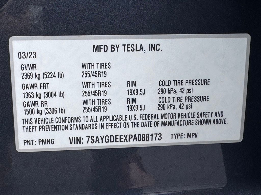 2023 Tesla Model Y Long Range