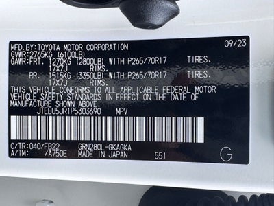 2023 Toyota 4Runner SR5