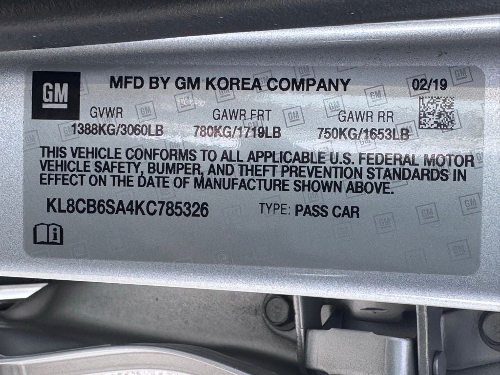 2019 Chevrolet Spark LS