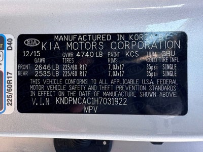 2017 Kia Sportage LX