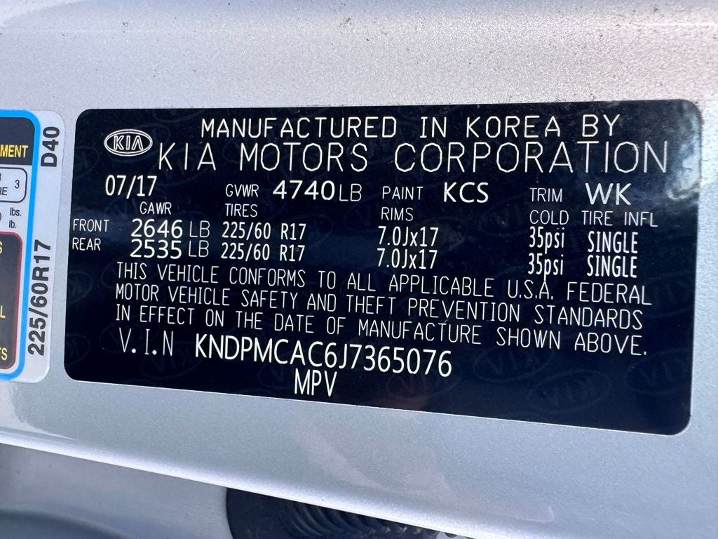 2018 Kia Sportage LX
