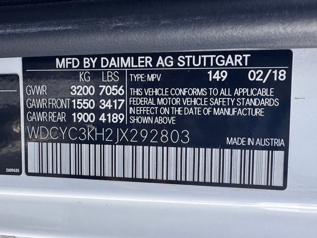 2018 Mercedes-Benz G-Class G 550 4MATIC®