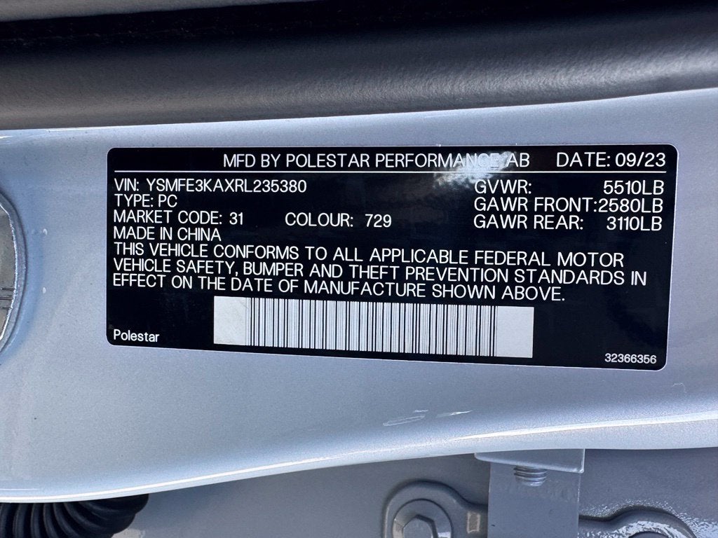 2024 Polestar 2 Long Range Single Motor
