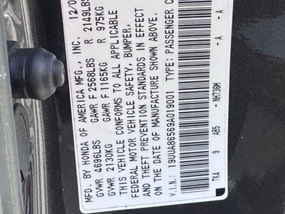 2009 Acura TL 3.5 w/Technology Package