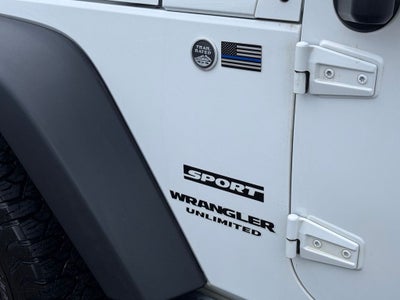 2016 Jeep Wrangler Unlimited Sport