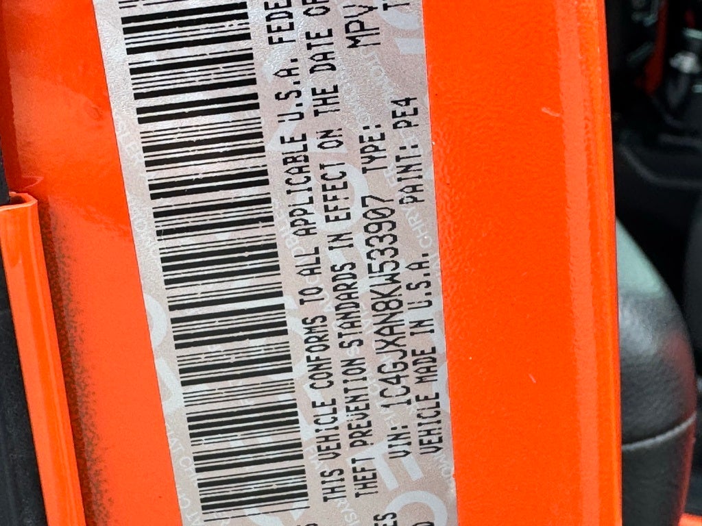 2019 Jeep Wrangler Sport