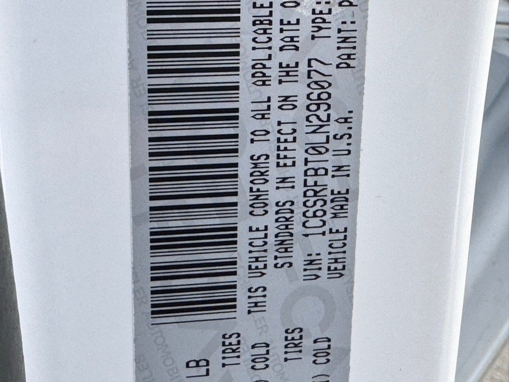 2020 RAM 1500 Big Horn/Lone Star