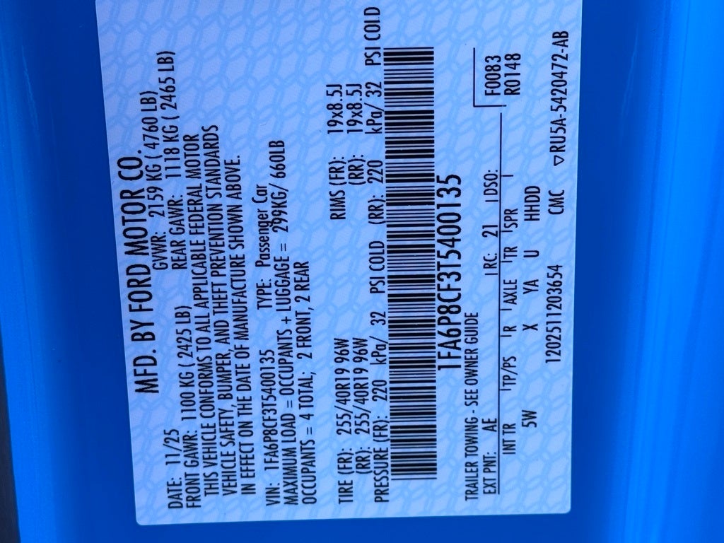 2026 Ford Mustang GT Premium