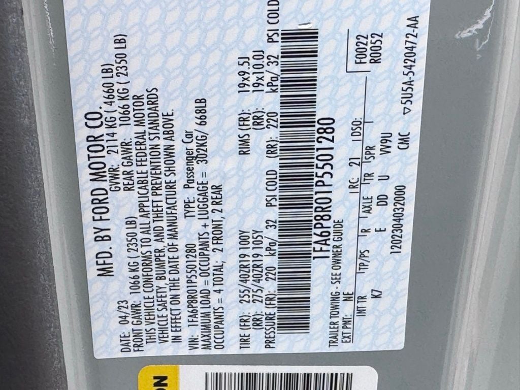 2023 Ford Mustang Mach 1