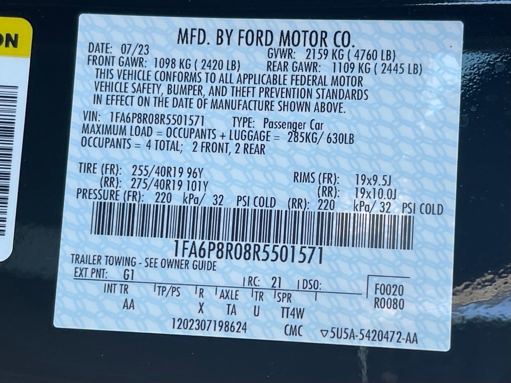 2024 Ford Mustang Dark Horse