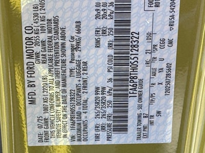 2025 Ford Mustang EcoBoost Premium