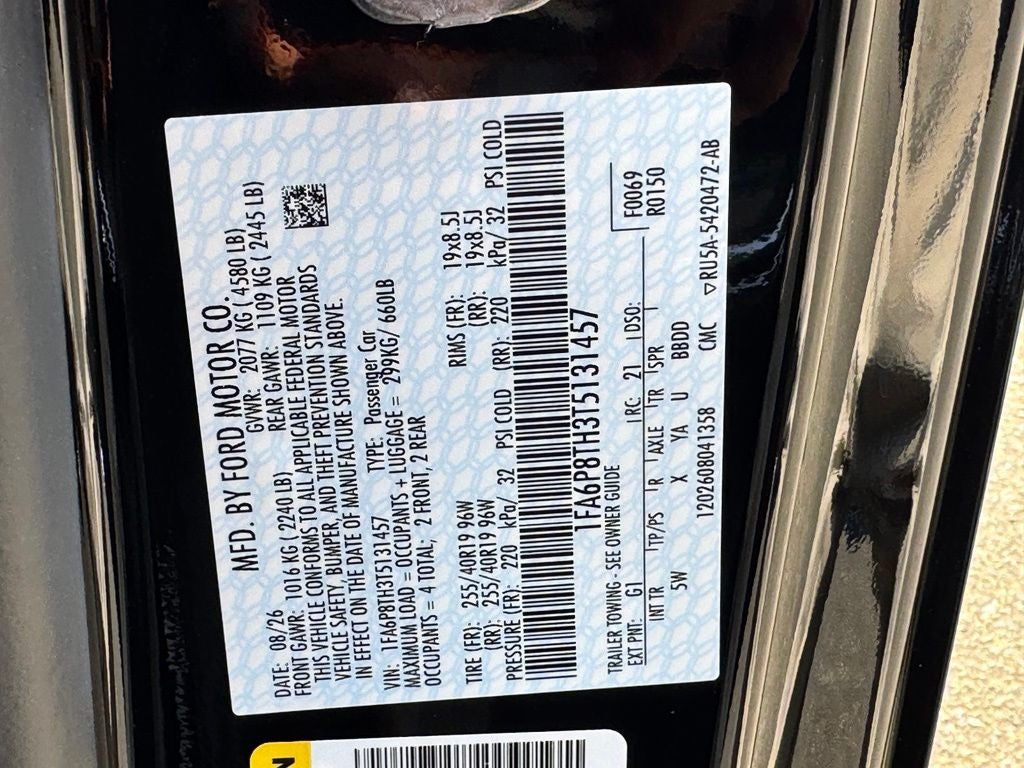2026 Ford Mustang EcoBoost Premium