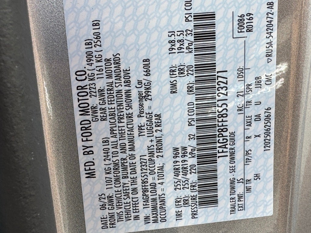 2025 Ford Mustang GT Premium