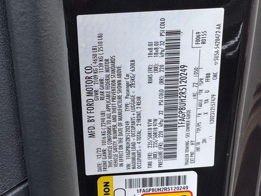 2024 Ford Mustang EcoBoost Premium