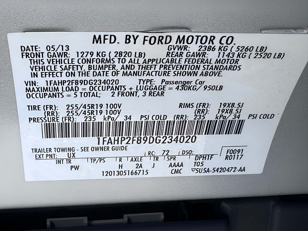 2013 Ford Taurus Limited