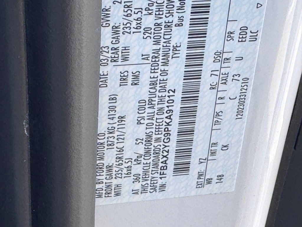 2023 Ford Transit-350 XLT