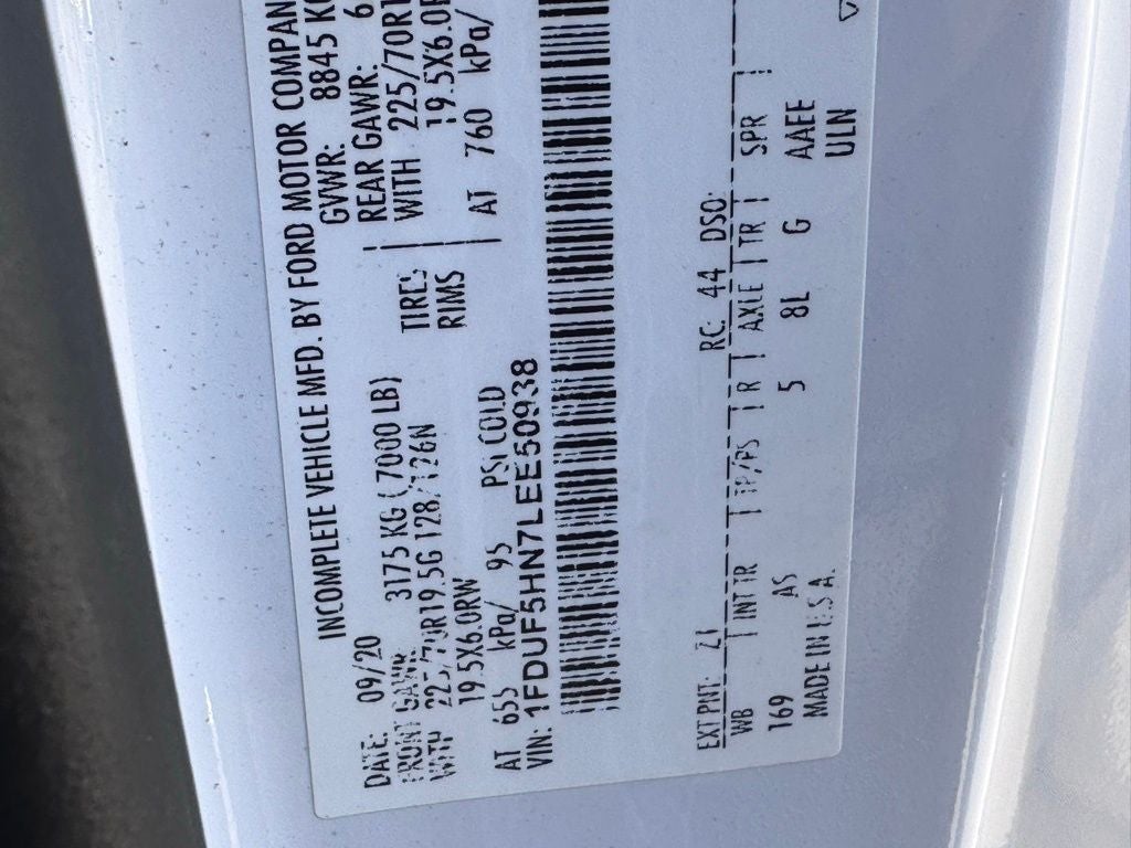 2020 Ford F-550SD XL DRW