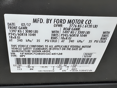 2017 Ford Explorer XLT