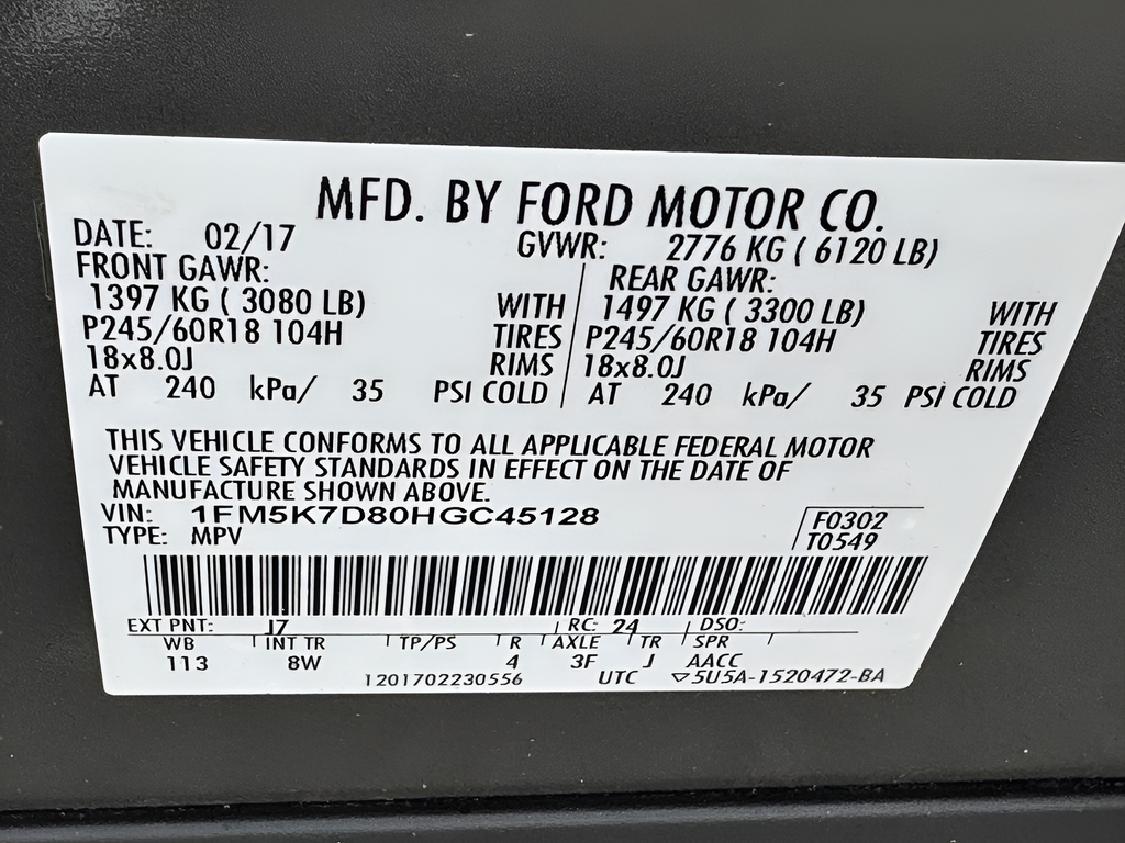 2017 Ford Explorer XLT