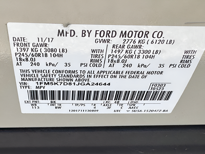2018 Ford Explorer XLT