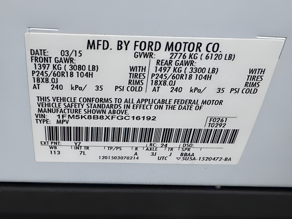 2015 Ford Explorer Base